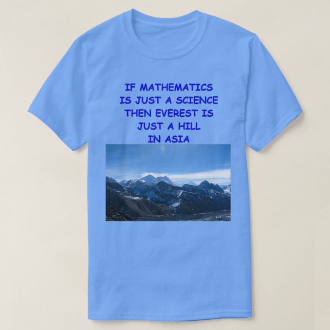 Math Joke 85 1 T-Shirt (Design Front)