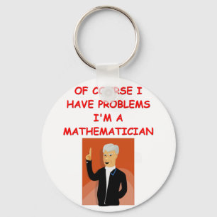 math joke key ring