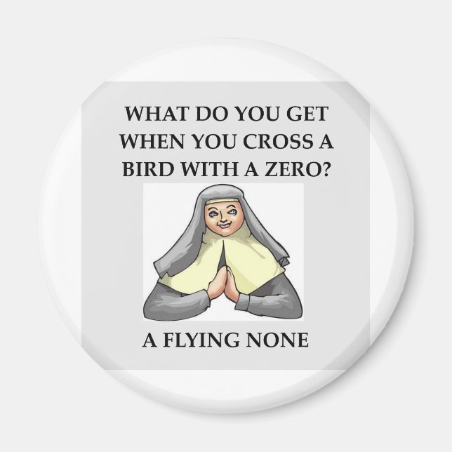 math joke magnet (Front)