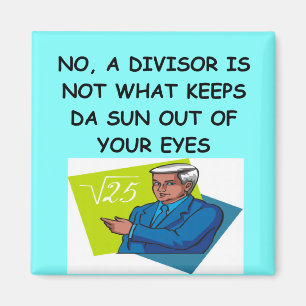 math joke magnet