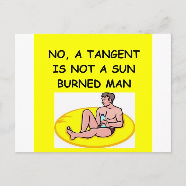 math joke postcard (Front)