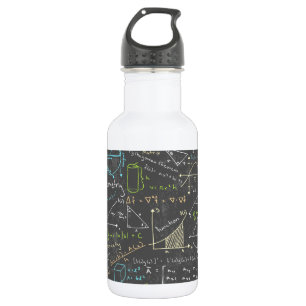 Math Lessons 532 Ml Water Bottle
