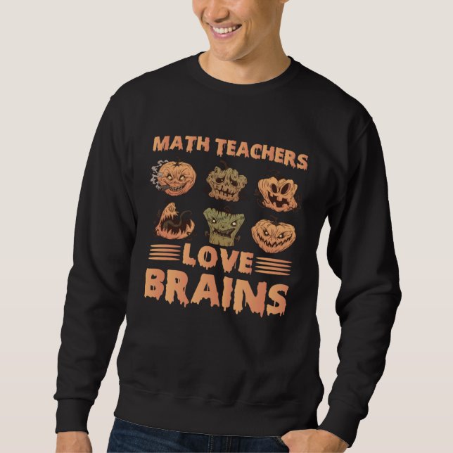 Math Loves Brain Sweatshirt (Front)