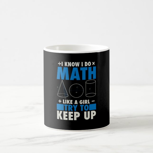 Math Math Teacher Pun Gift Coffee Mug (Center)