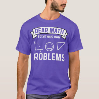 Math Mathematician Math Teacher T-Shirt