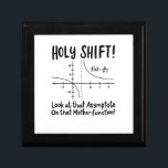 Math Mathematics Gift Box<br><div class="desc">Math quote design for a math teacher,  students and all the mathematics and geometry love.</div>