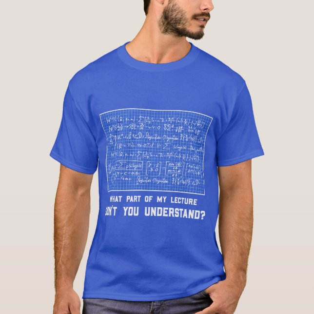 Math mathematics mathematician school nerd gift fr T-Shirt (Front)
