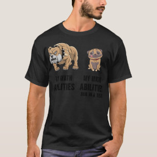 Math Mathematics Mathematician Test friendship wes T-Shirt