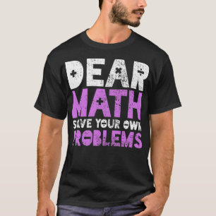 Math Mathematics Student cowboy horseman T-Shirt