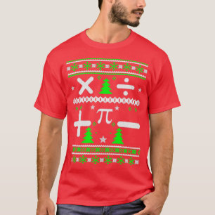 Math Maths Ugly Christmas Sweater Xmas