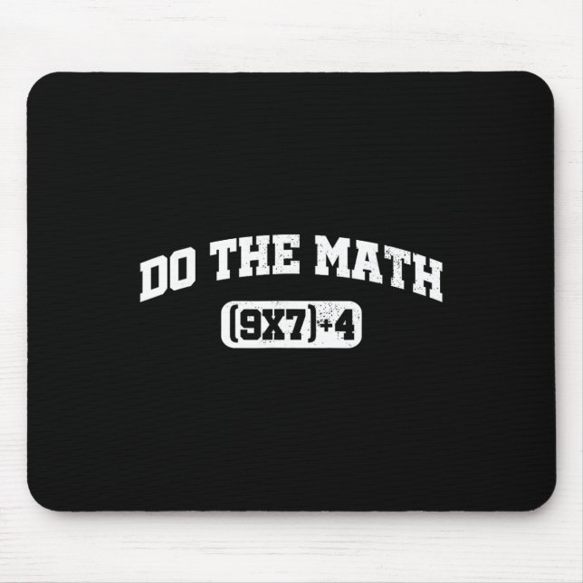 Math Meme, Math 67 Meme, Funny Six Seven Teacher S Mouse Pad (Front)