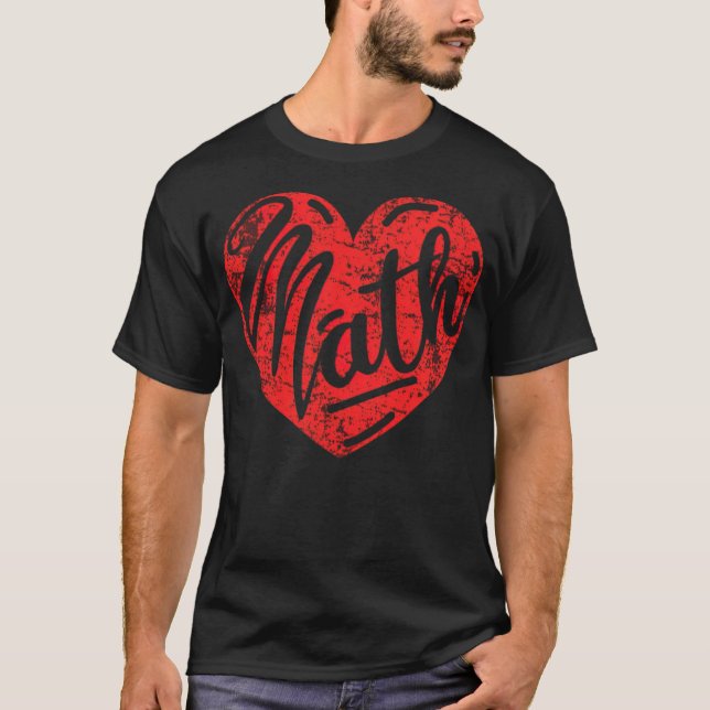 Math mustang artsy  T-Shirt (Front)