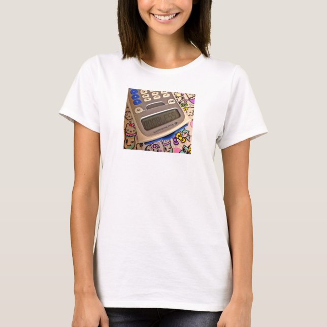 Math nerd Flat & Fabulous T-Shirt (Front)