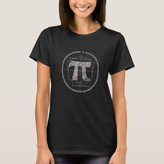 Math Nerd Problem Solving Computation Mathematics  T-Shirt (Front)
