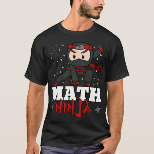 Math Ninja student T-Shirt