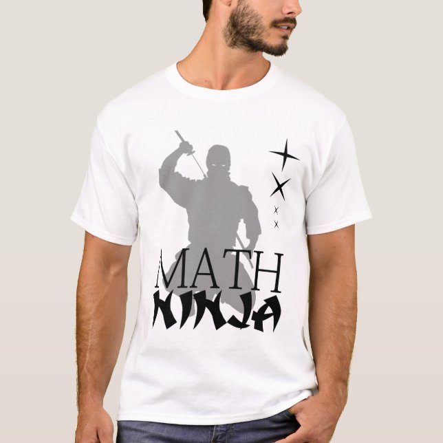 math ninja T-Shirt (Front)
