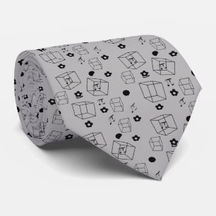 Math Pattern Tie