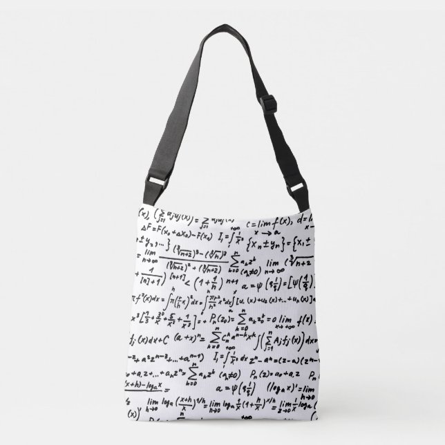 Math Pattern Tote Bag (Front)