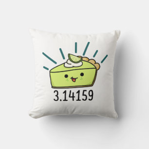 Math Pi Number Funny Pie Pun Cushion