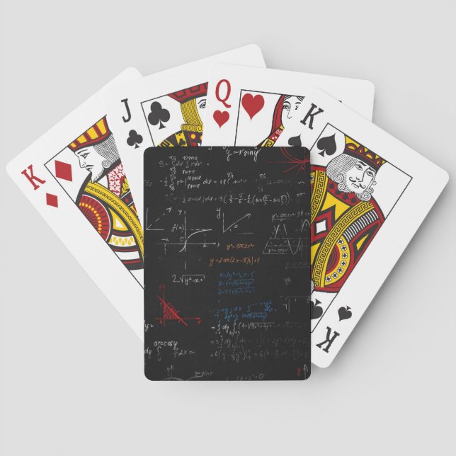 Math Playing Cards (Back)