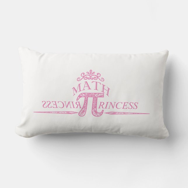 Math Princess Lumbar Cushion (Front)