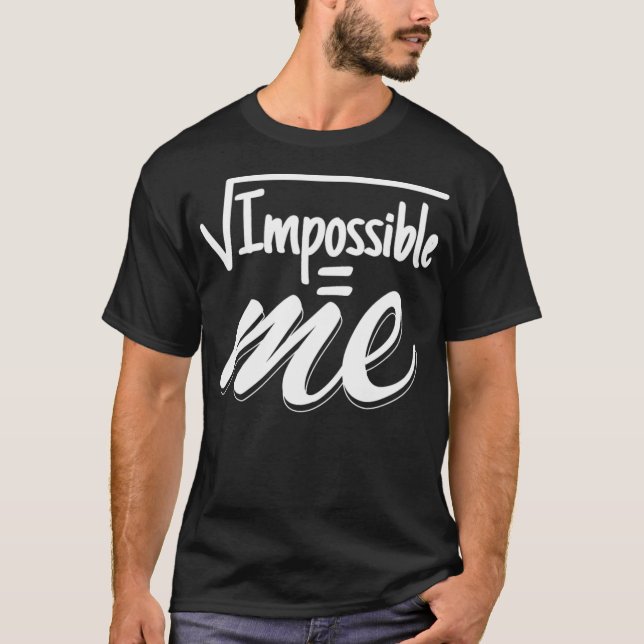 Math Pun Root Of Impossible falkenstein cowboy  T-Shirt (Front)