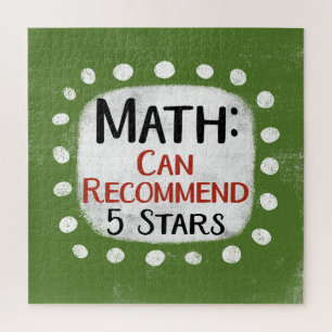 Math Review 5 Stars Jigsaw Puzzle