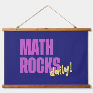 Math Rocks Daily Hanging Tapestry