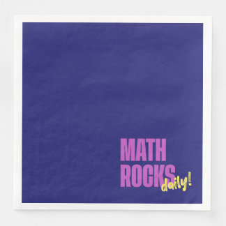 Math Rocks Daily Napkin