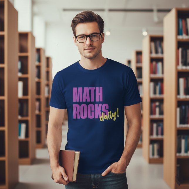 Math Rocks Daily T-Shirt (Library)
