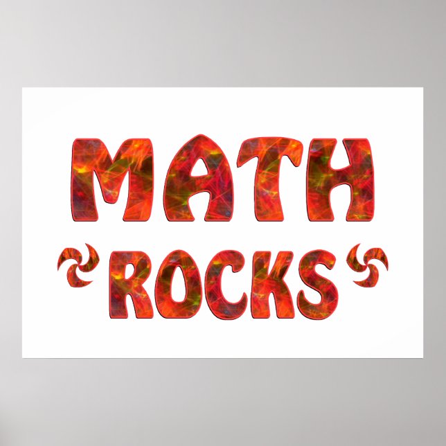 MATH ROCKS POSTER (Front)