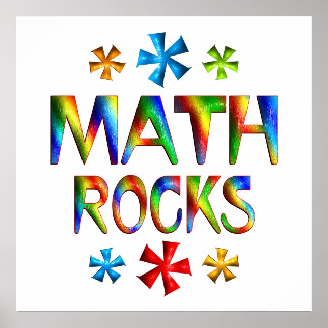 MATH ROCKS POSTER (Front)