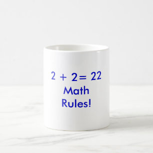 Math Rules Mug