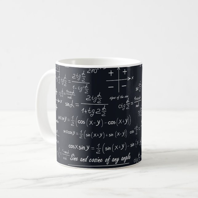 Math Scientist Mug (Front Left)