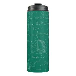 Math scribbles  thermal tumbler