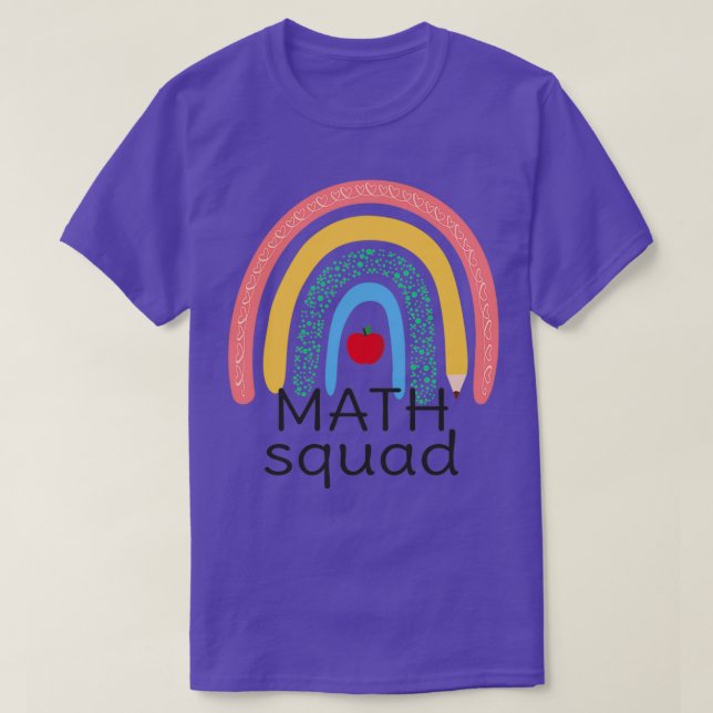Math Squad II T-Shirt (Design Front)