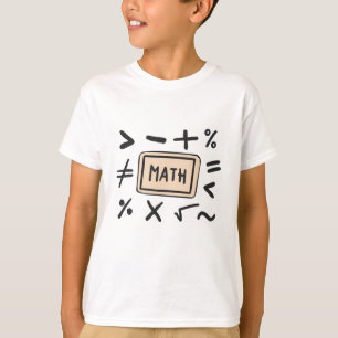 Math symbols for Students and Parents T-Shirt