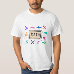 Math symbols for Students and Parents T-Shirt
