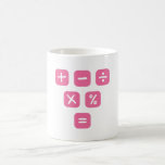 Math Symbols mathematical Signs Maths Coffee Mug<br><div class="desc">Cool and funny Math design featuring some basic maths symbols and mathematical signs. A perfect match for kids, students and teachers as well as for parents.</div>
