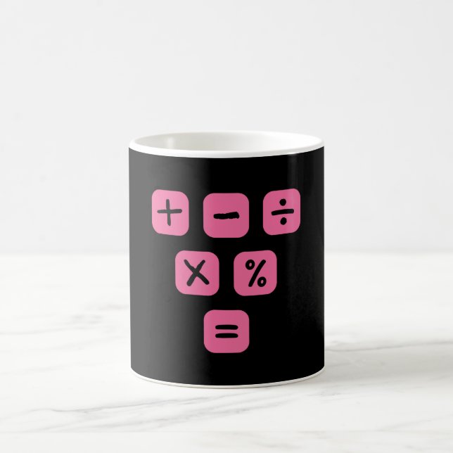 Math Symbols mathematical Signs Maths Coffee Mug (Center)