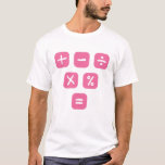 Math Symbols mathematical Signs Maths T-Shirt<br><div class="desc">Cool and funny Math design featuring some basic maths symbols and mathematical signs. A perfect match for kids,  students and teachers as well as for parents.</div>