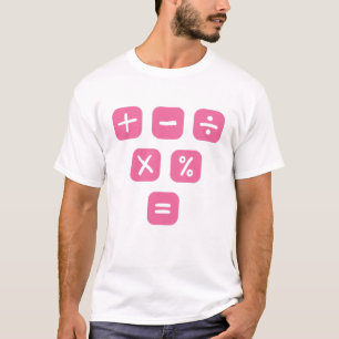 Math Symbols mathematical Signs Maths T-Shirt