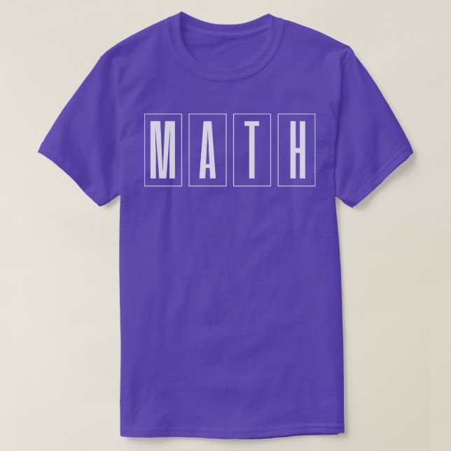Math T-Shirt (Design Front)