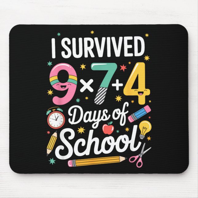 Math Teacher 67 Meme Algebra Clroom Humor  Mouse Pad (Front)