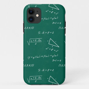 math teacher algebra iPhone 11 case