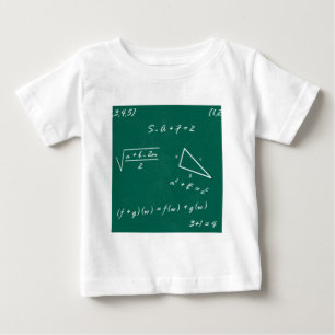 math teacher algebra geek baby T-Shirt