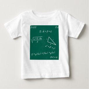 math teacher algebra geek baby T-Shirt