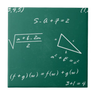 math teacher algebra geek ceramic tile