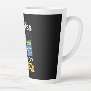 Math Teacher Calculate Kindness Latte Mug