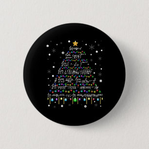 Math teacher Christmas Math T Shirt 6 Cm Round Badge